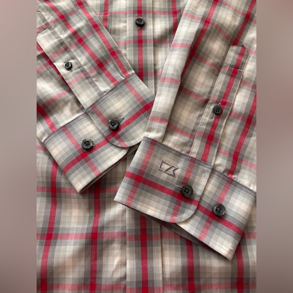 Cutter & Buck Mens Medium Button Down shirt Alabama Crimson Tide roll tide - Picture 4 of 5